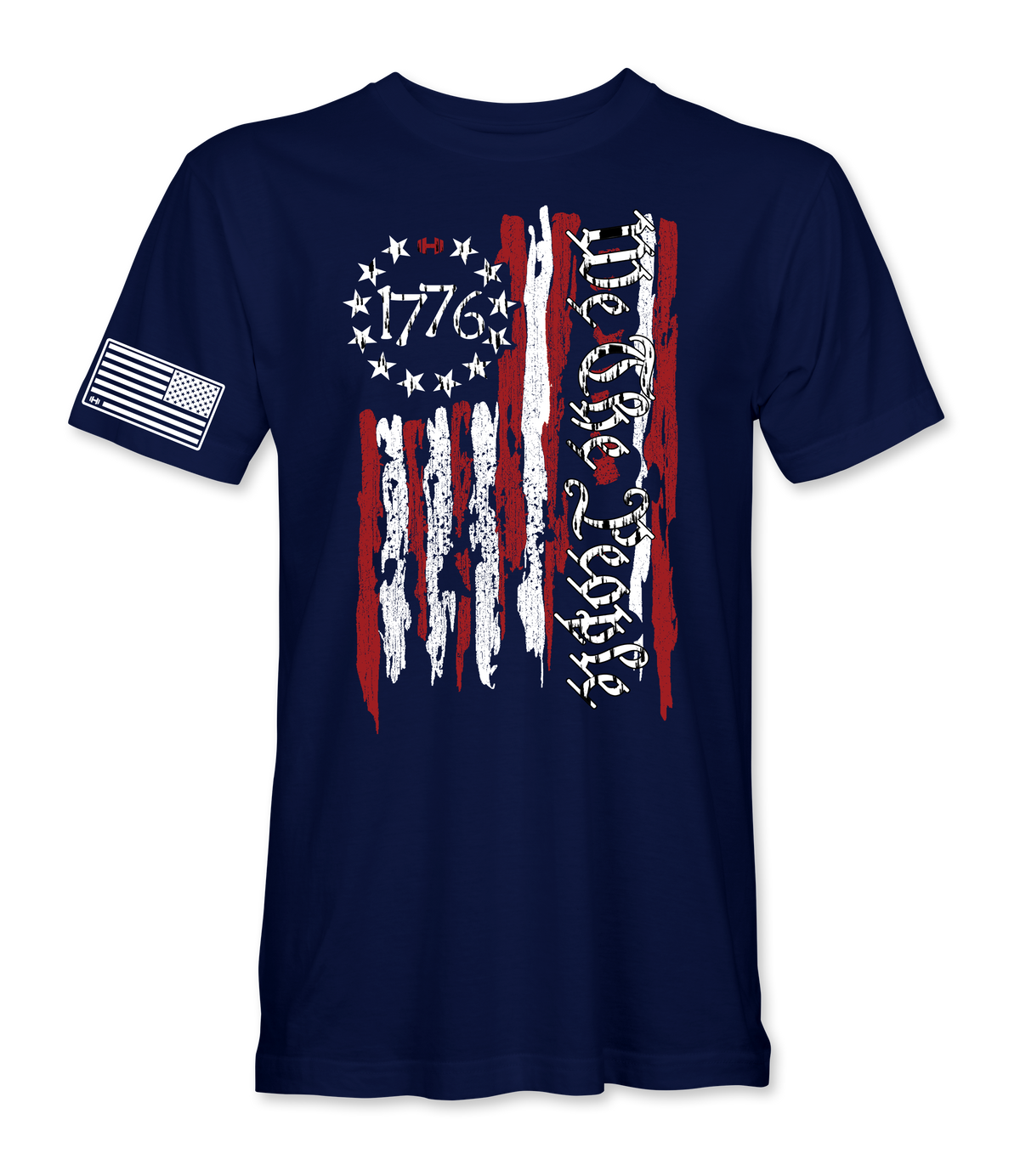 🎁 We The People 1776 Flag T-Shirt (100% off)