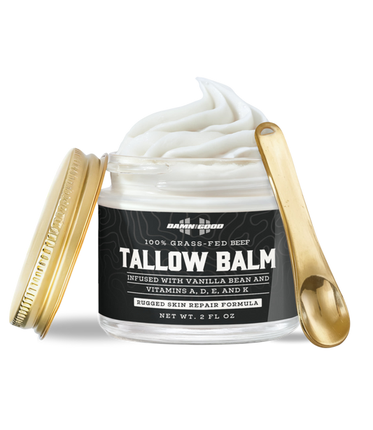 Whipped Grass-Fed Tallow Balm w/ Vanilla Bean