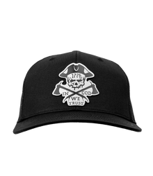 "In God We Trust" Leather Patch Hat