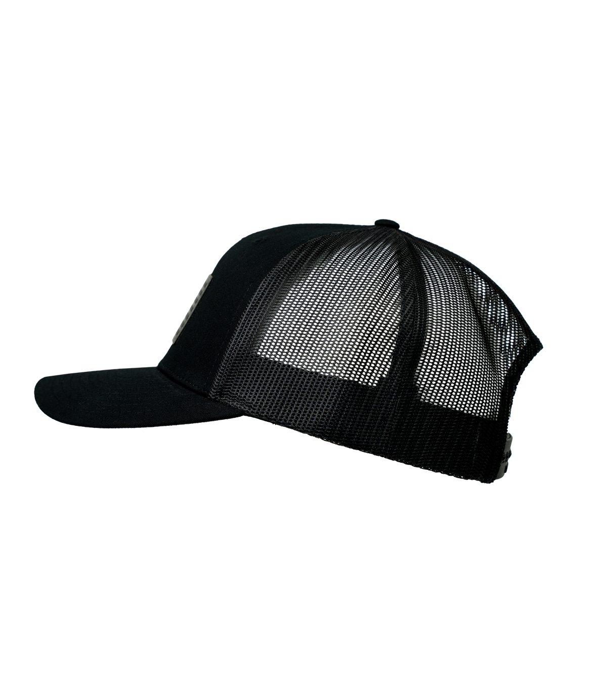 Black Flag Leather Patch Hat