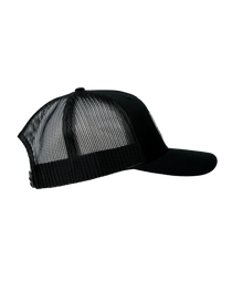Black Flag Leather Patch Hat