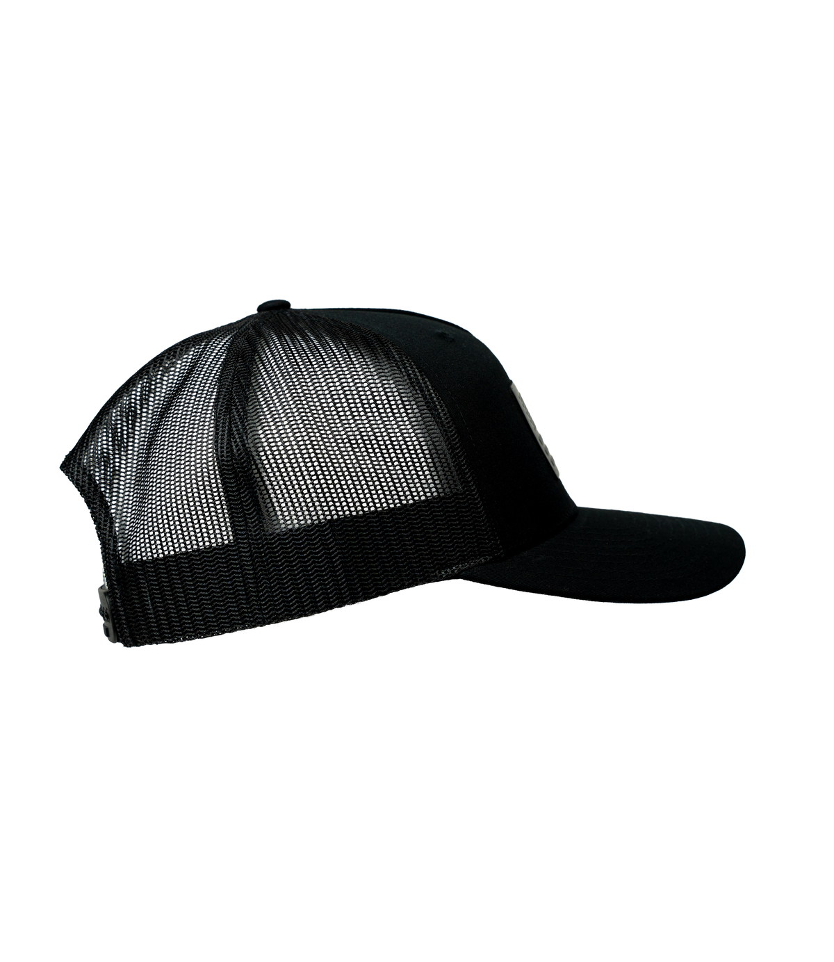 Black Flag Leather Patch Hat