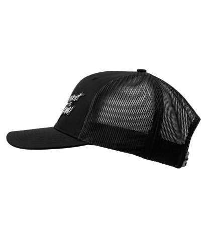 "Christ Is King" Premium Leather Patch Hat - Richardson 112