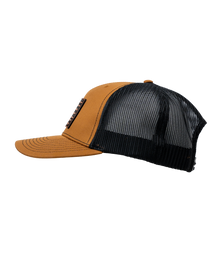 HodgeTwins Flag Leather Patch Hat