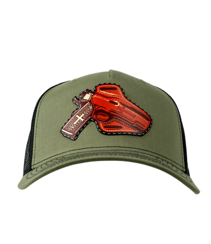 Holstered Pistol Premium Trucker Hat