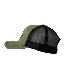 Holstered Pistol Leather Patch Hat