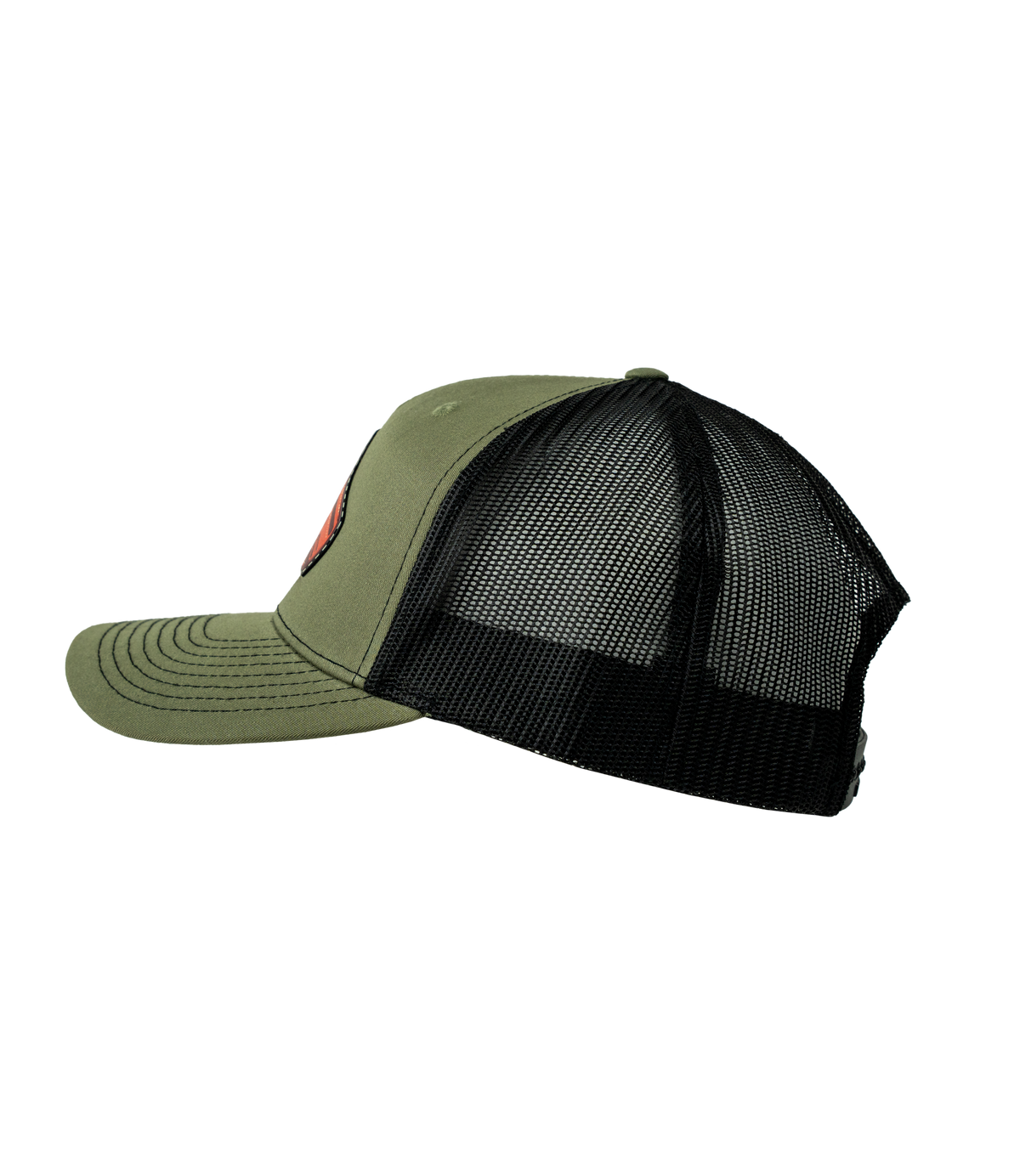 Holstered Pistol Leather Patch Hat