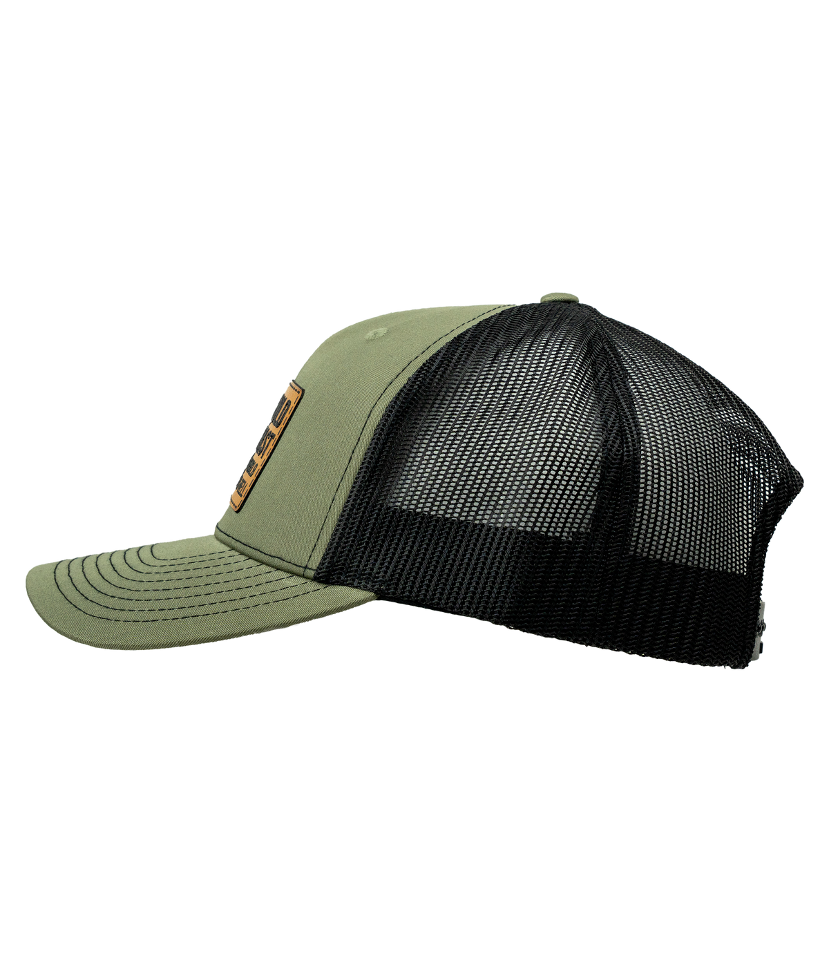 "I May Be Old" Leather Patch Hat