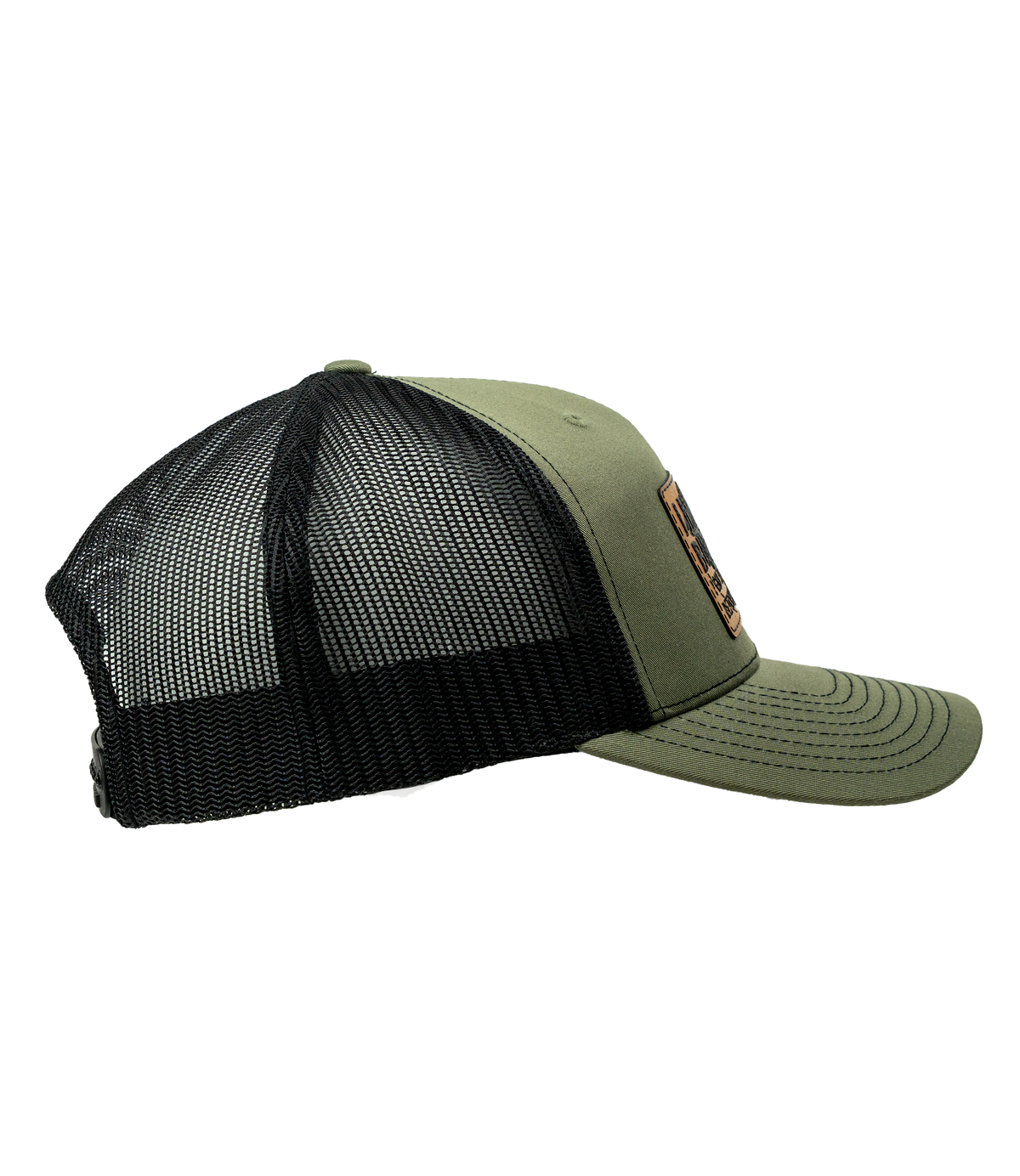 "I May Be Old" Leather Patch Hat