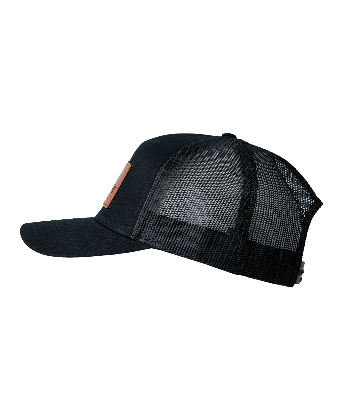 In God We Trust Leather Patch Hat