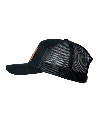 In God We Trust Leather Patch Hat