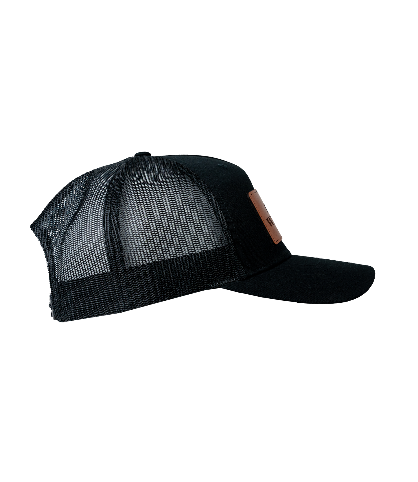 In God We Trust Leather Patch Hat