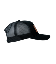 In God We Trust Leather Patch Hat