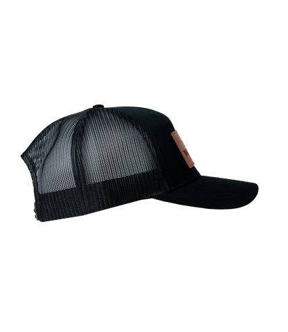 In God We Trust Leather Patch Hat