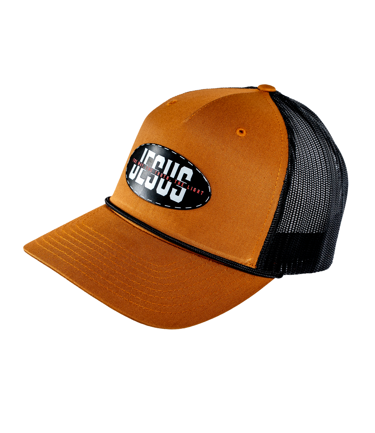 Jesus- The Way, The Light, The Truth Trucker Hat
