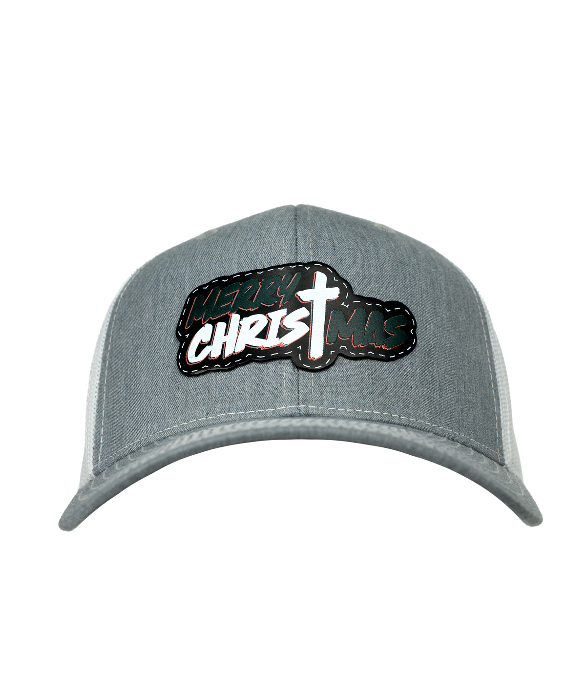 Merry Christmas Heather Trucker Hat