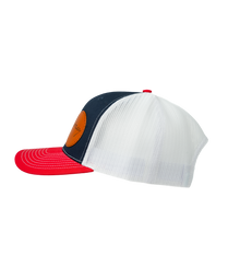 Pray Leather Patch Hat