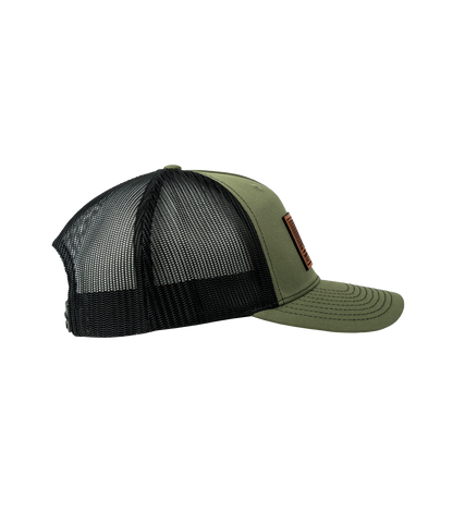 Red, White, And Pew Pew Trucker Hat