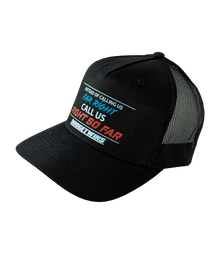 Call Us "Right So Far" Trucker Hat
