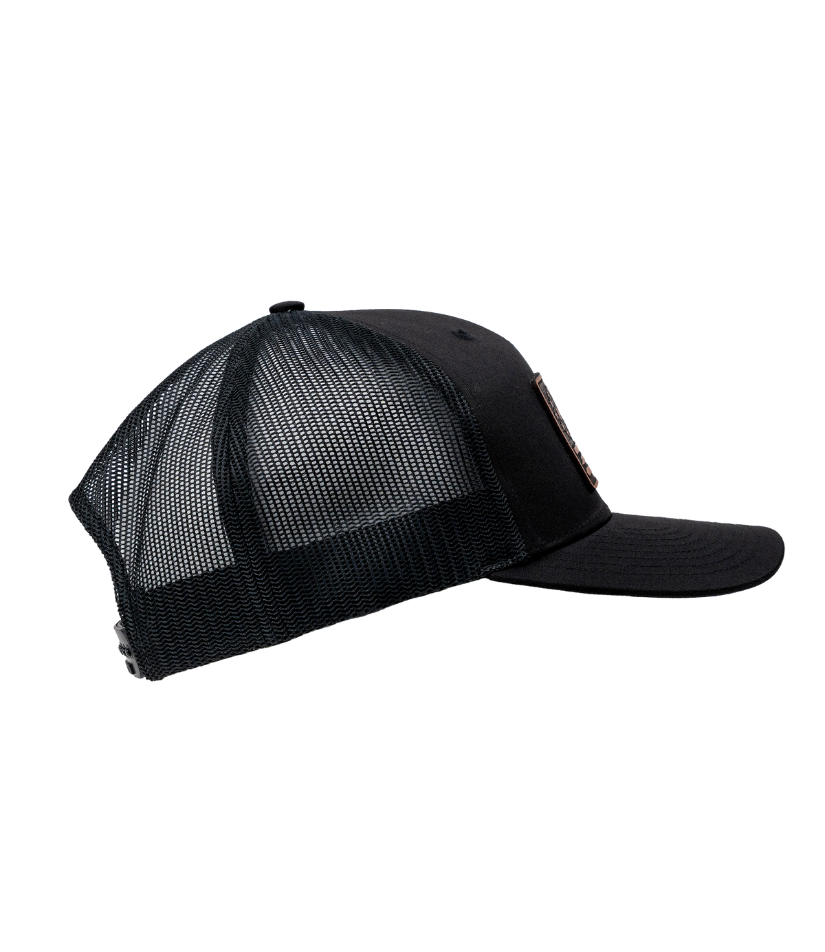HodgeTwins Flag Leather Patch Hat