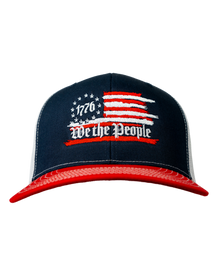 1776 We The People Embroidered Trucker Hat