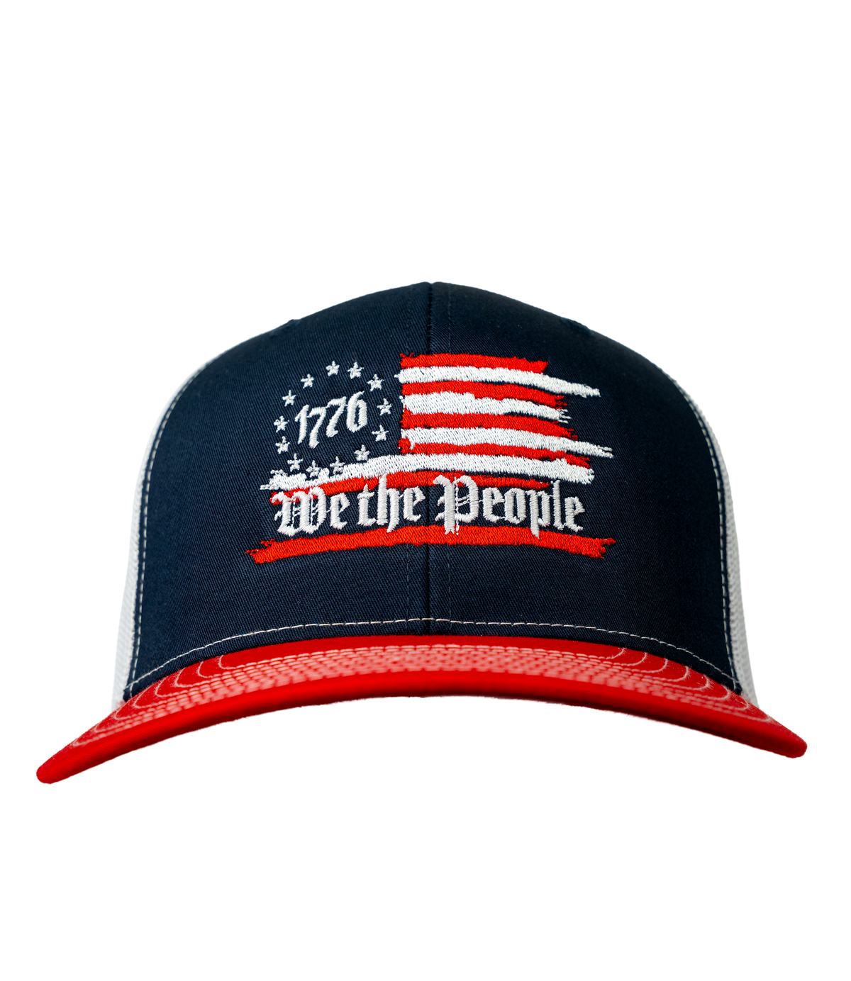 1776 We The People Embroidered Trucker Hat