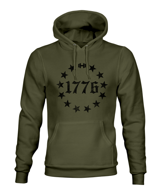 1776 Circle Stars Hoodie