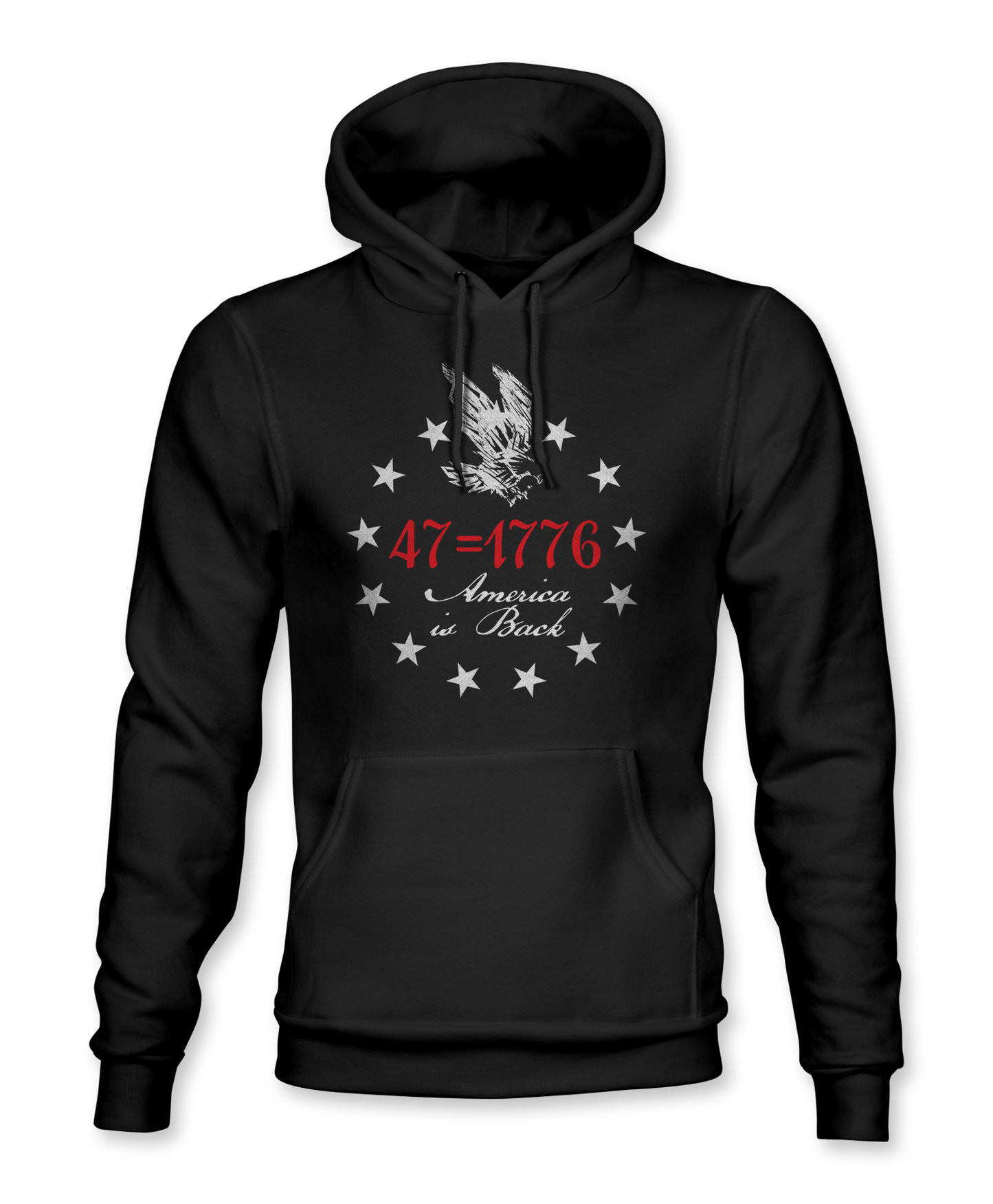 47 = 1776 Stars Hoodie