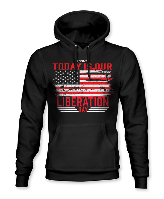 Today Is Our Liberation Day Hoodie