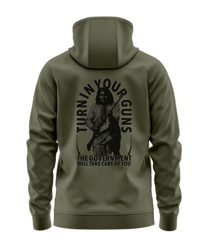 Turn In Your Guns Hoodie