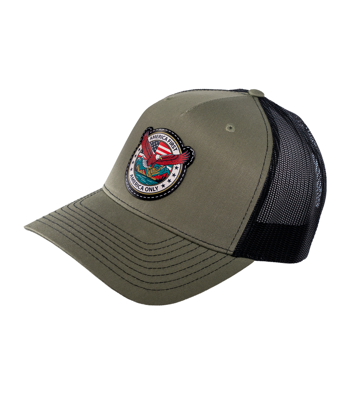 America First Eagle Trucker Hat