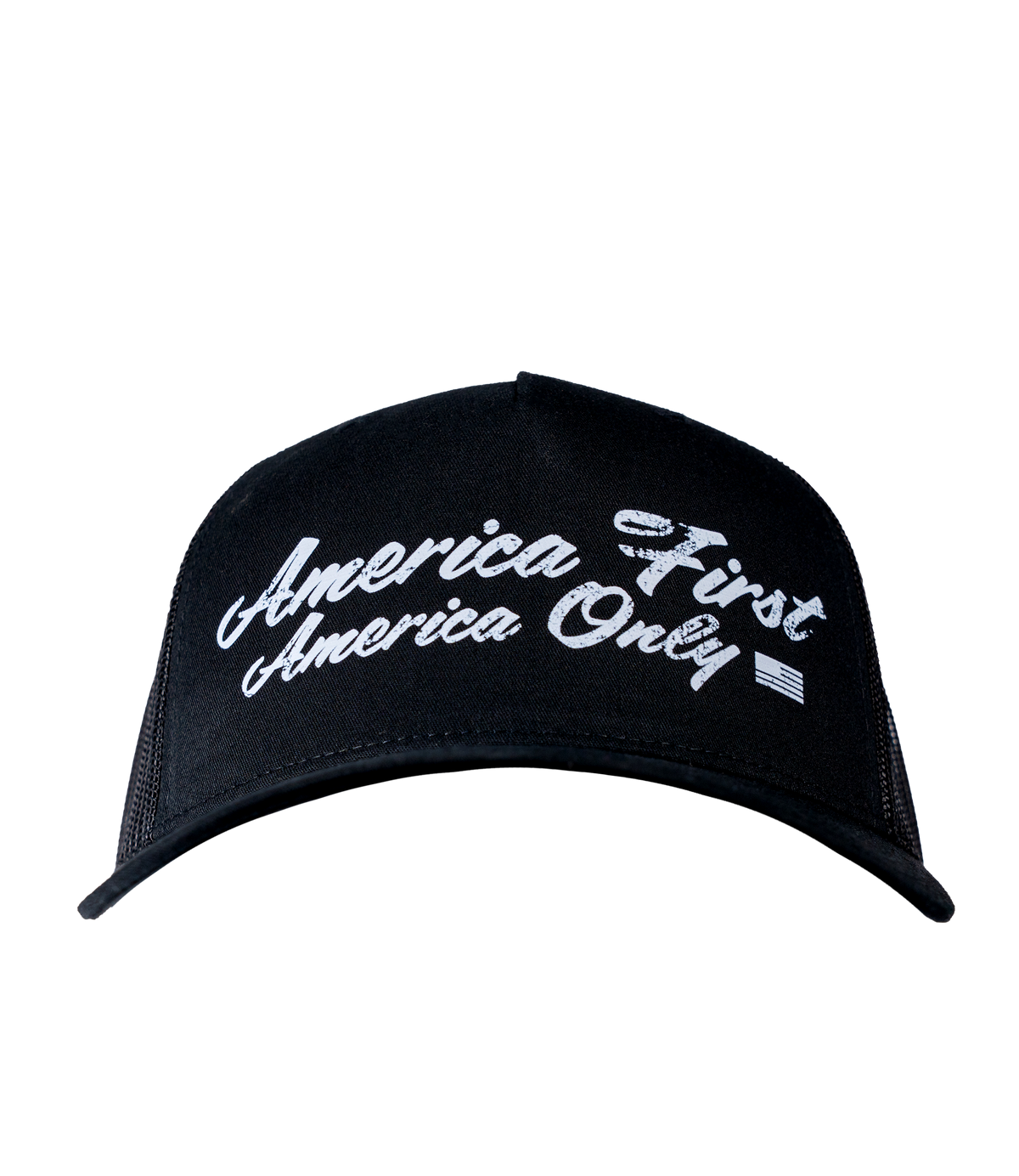 America First America Only Trucker Hat
