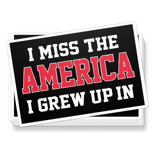 I Miss The America Decal