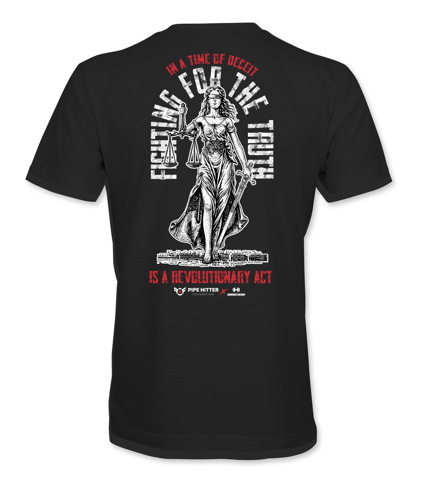 Pipe Hitters Lady Justice T-Shirt