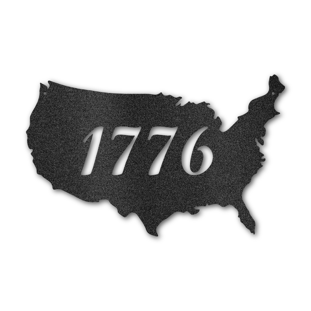 1776 America - Steel Wall Sign