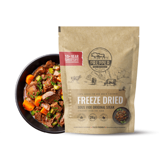 Prepper All Naturals - Freeze-Dried Beef Steak