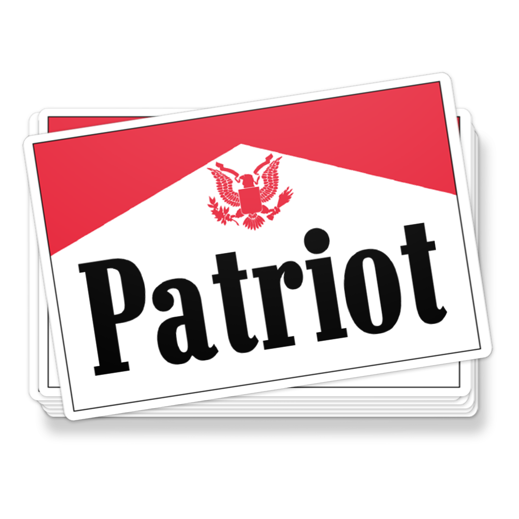 Patriot Reds Decal