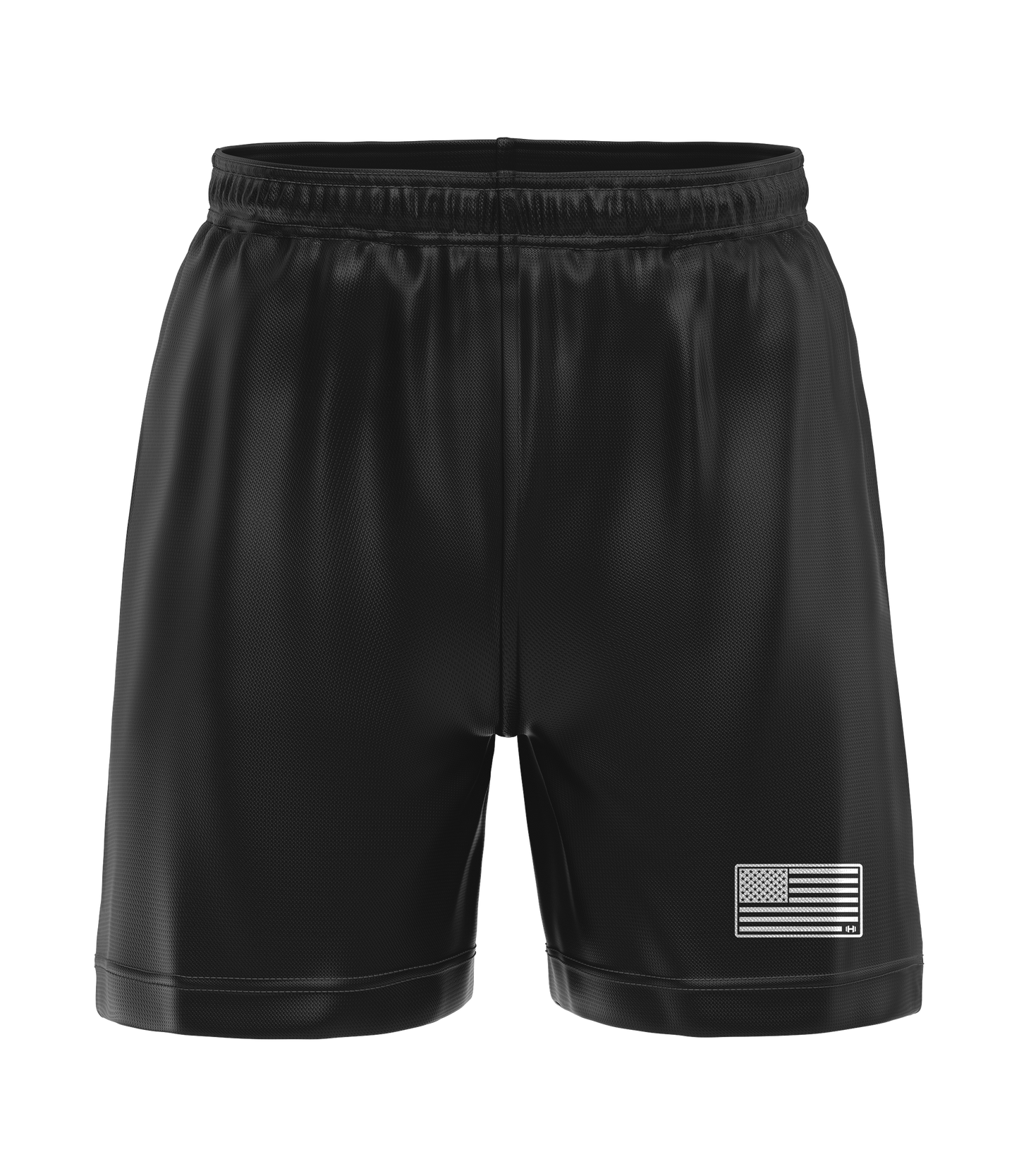 American Flag Logo Athletic Shorts