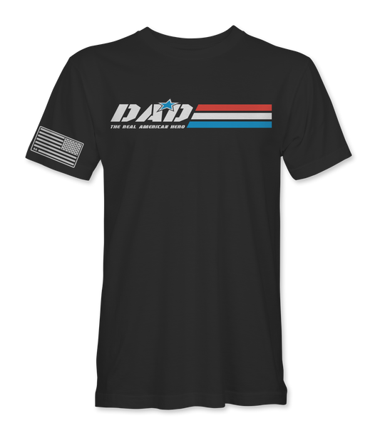 Dad The Real American Hero T-Shirt