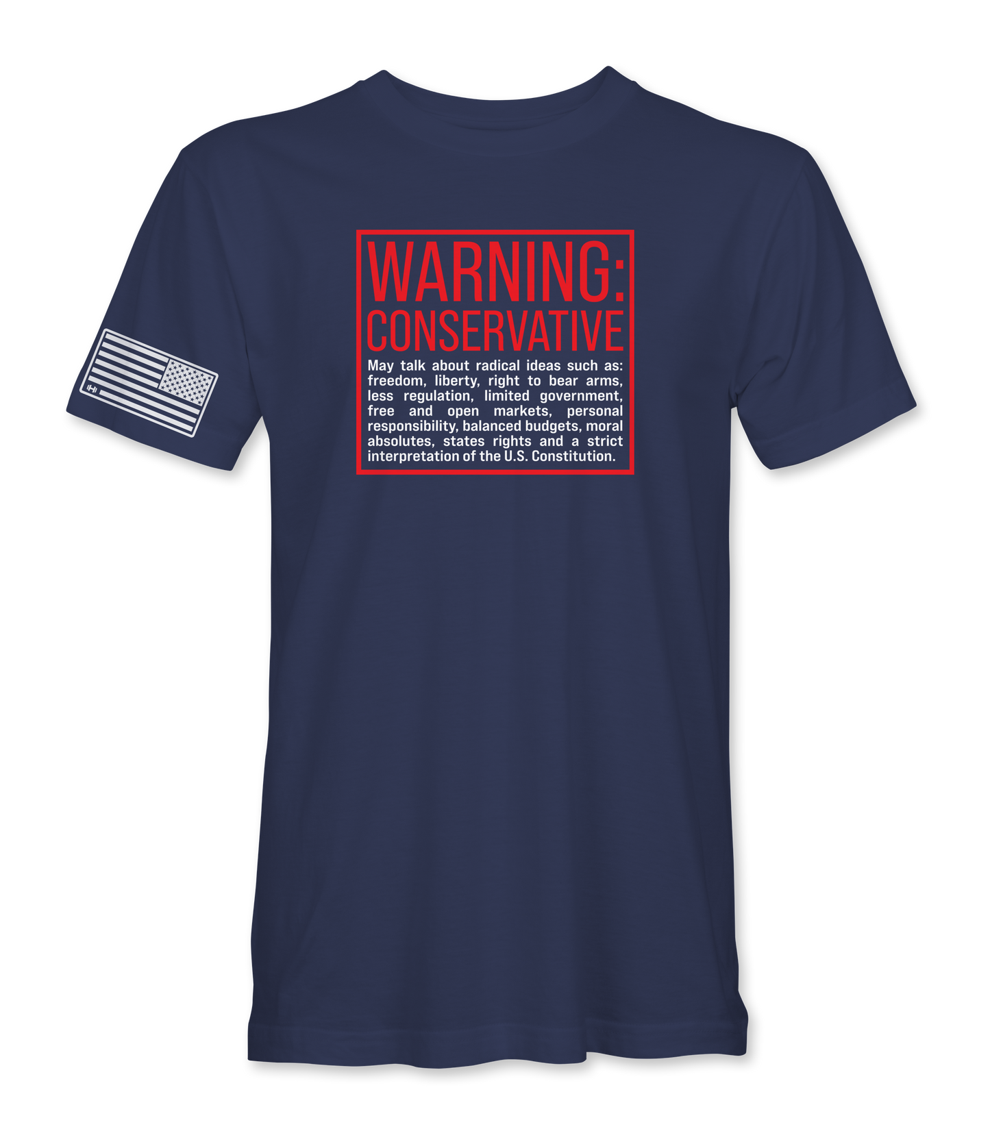 Warning Conservative T-Shirt