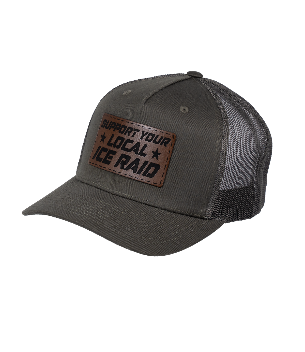 Support Your Local ICE Raid Trucker Hat