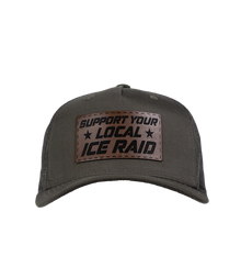 Support Your Local ICE Raid Trucker Hat