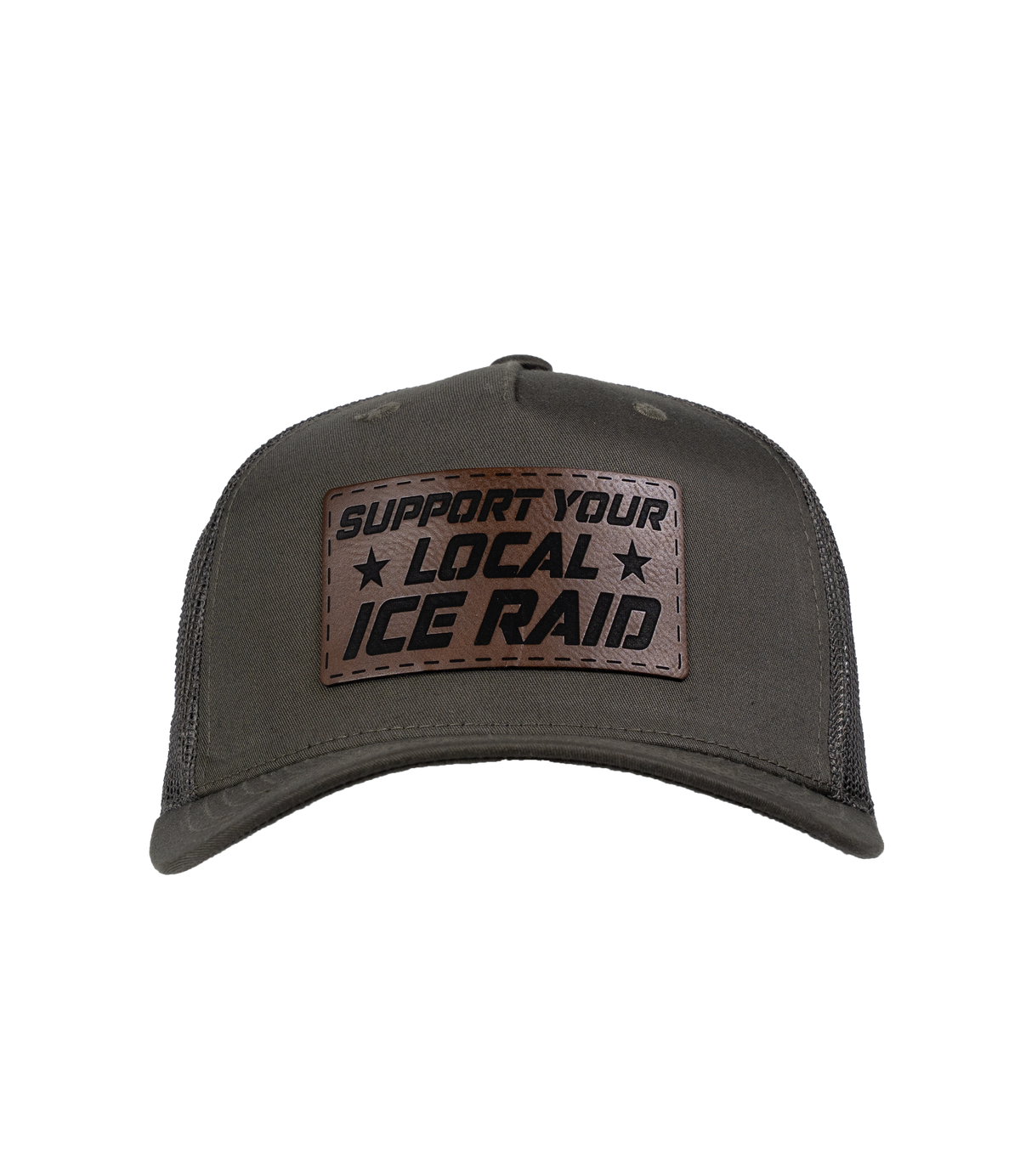 Support Your Local ICE Raid Trucker Hat