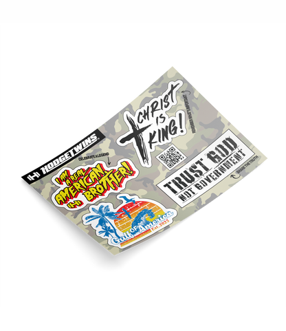 Hodgetwins Limited Edition Sticker Sheet
