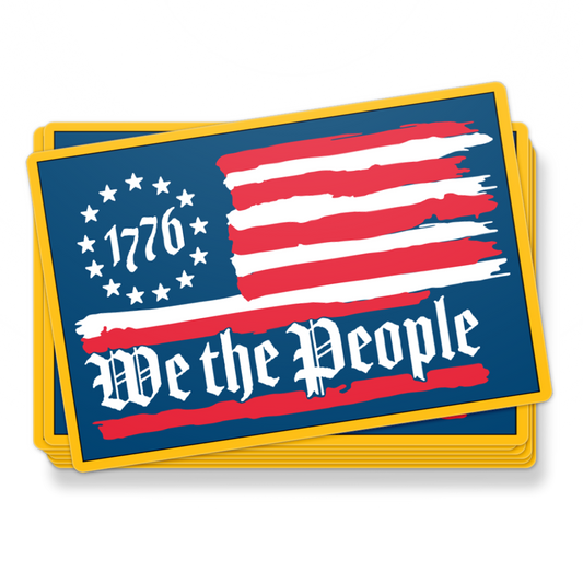 We The People 1776 Decal