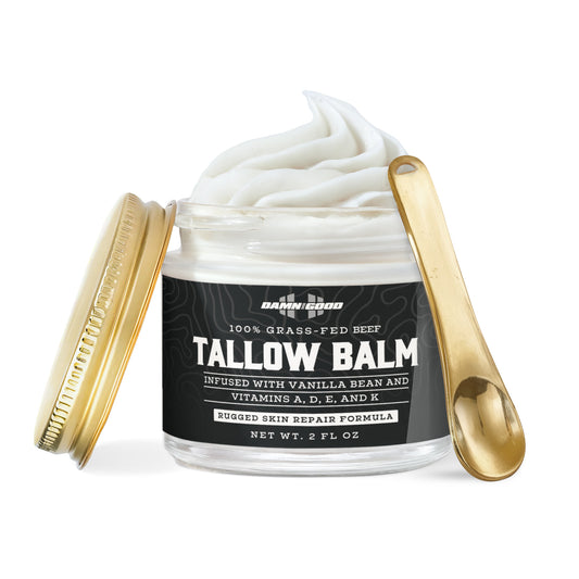 Whipped Grass-Fed Tallow Balm with Vanilla Bean