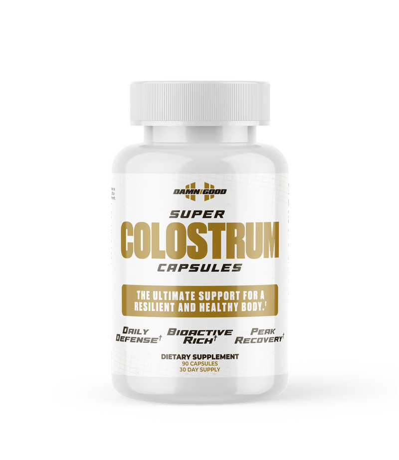 Damn Good™ Super Colostrum Capsules - 90 Capsules (30 Servings)