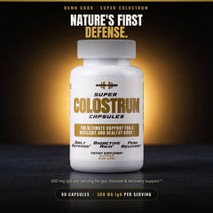 Damn Good™ Super Colostrum Capsules - 90 Capsules (30 Servings)