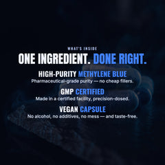 Damn Good™ Methylene Blue Capsules - 60 Capsules (30 Servings)