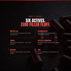 Damn Good™ Methylene Red Capsules - 90 Capsules (30 Servings)